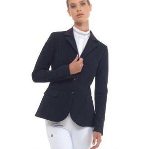 Grand Prix Jackets & Blazers - Grand Prix Navy equestrian show coat